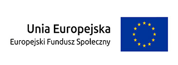 Logotyp - Unia Europejska Europejski Fundusz Spoeczny